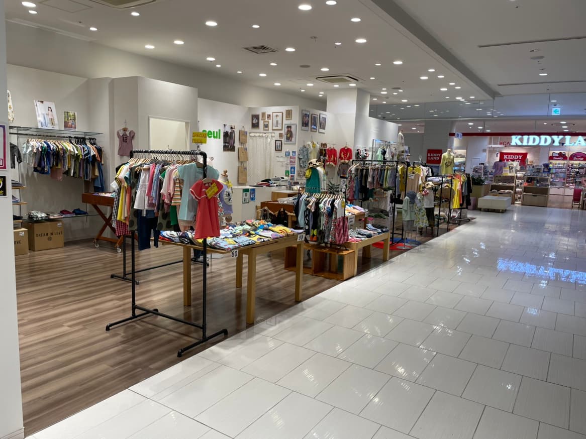 物販テナント出店募集区画 キッズスペース前区画1